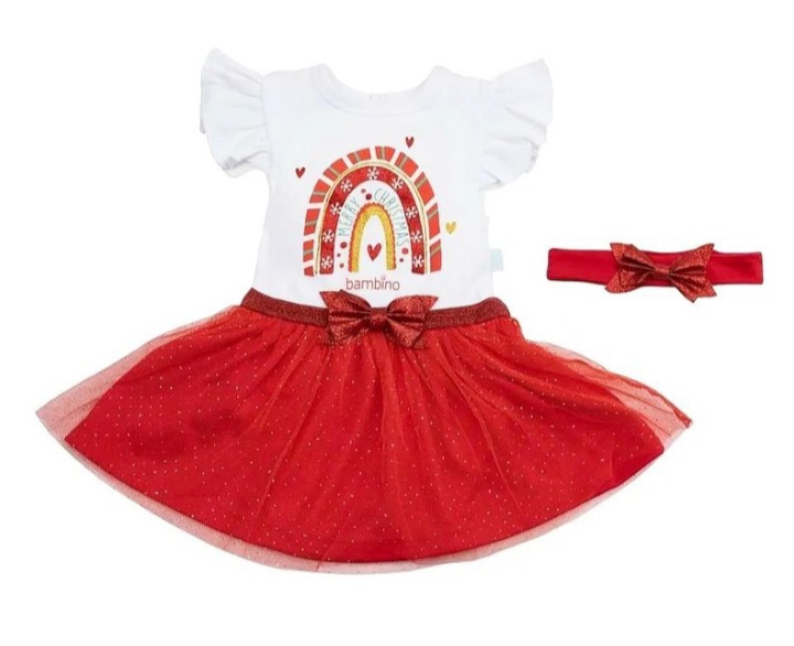 Body Navideño con Tutu - Bambino