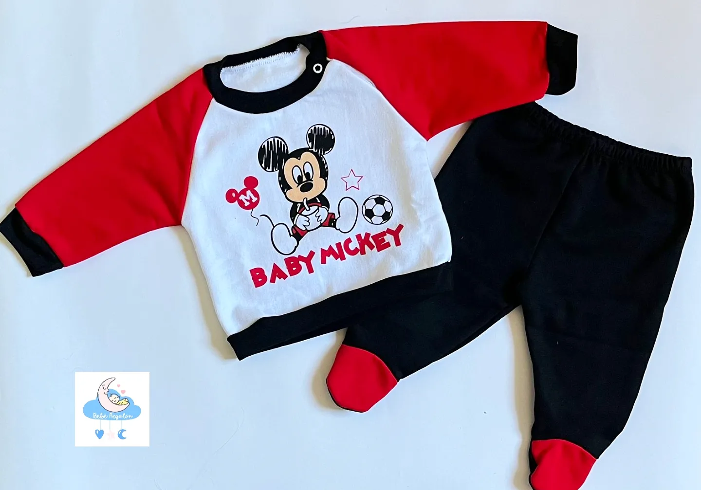 Conjunto Mickey Rojo